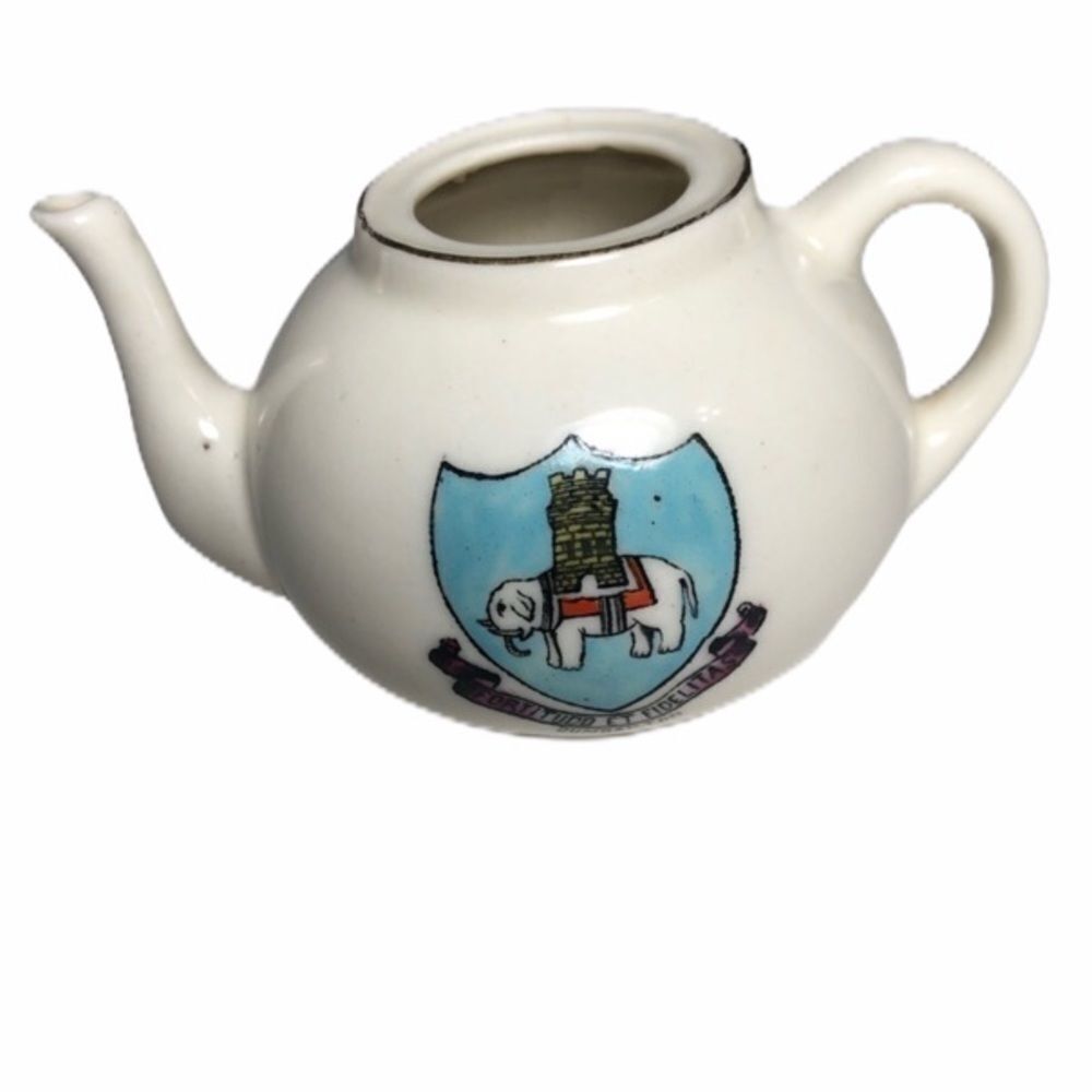 Florentine China miniature pot collectible